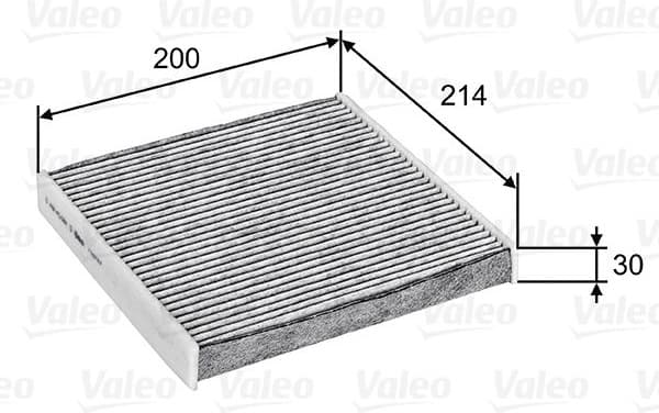 Filter, cabin air VALEO PROTECT 715747