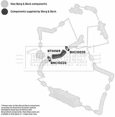 Charge Air Hose BTH1169