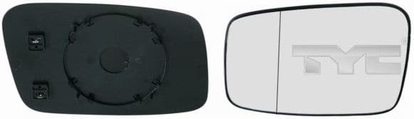 Mirror Glass, exterior mirror 338-0008-1