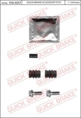 Accessory Kit, brake caliper 113-1317