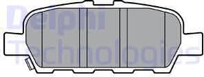 Brake Pad Set, disc brake LP3375
