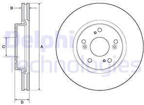 Brake Disc BG4698C