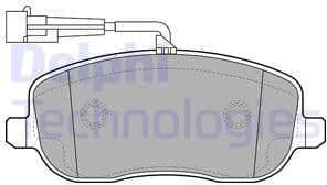 Brake Pad Set, disc brake LP2024
