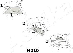 Filter, cabin air 21-H0-H010 - image 2