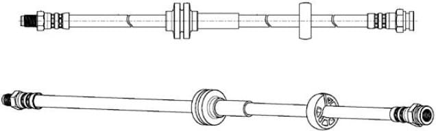 Brake hose front FA21.309