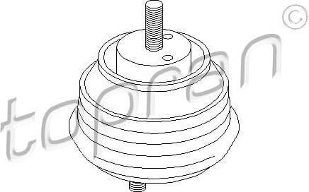 Mounting, engine 500 273