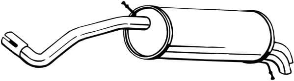 Rear Muffler 220-035