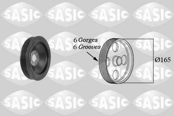 Belt Pulley, crankshaft 2156079