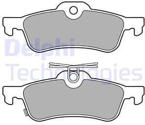 Brake Pad Set, disc brake LP3147