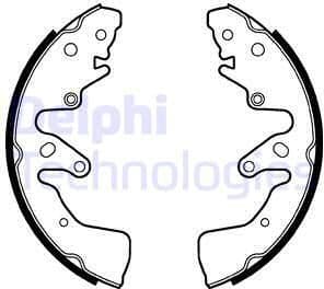 Brake Shoe Set LS2024
