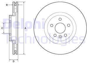 Brake Disc BG9183C