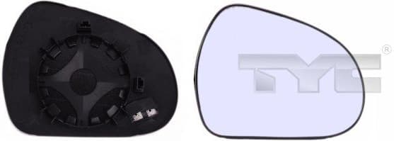 Mirror Glass, exterior mirror 326-0088-1