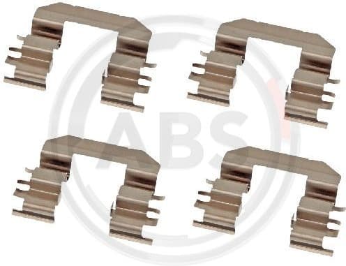 Accessory Kit, disc brake pad 2012Q