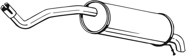 Rear Muffler 220-017