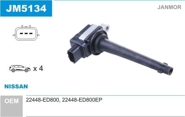 Ignition Coil JM5134