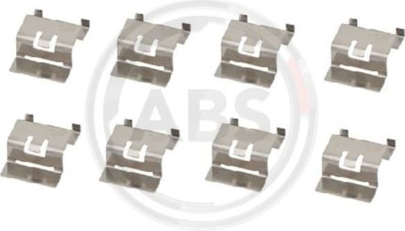 Accessory Kit, disc brake pad 1877Q