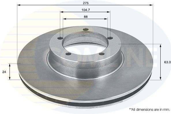 Brake Disc ADC1329V