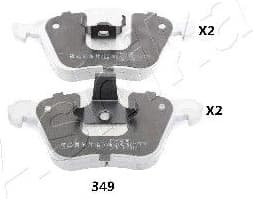 Brake Pad Set, disc brake 50-03-349