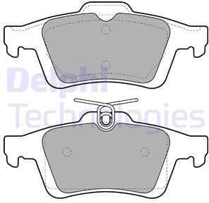 Brake Pad Set, disc brake LP1958