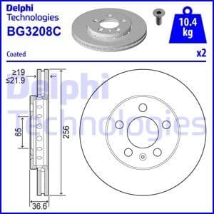 Brake Disc BG3208C