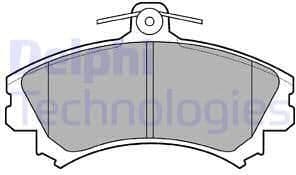 Brake Pad Set, disc brake LP993