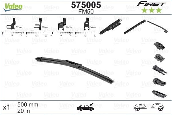 Wiper Blade FIRST MULTICONNECTION 575005