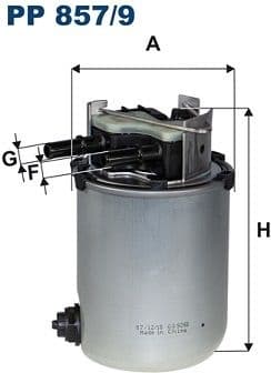 Fuel Filter PP 857/9