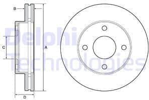 Brake Disc BG4651C