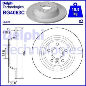 Brake Disc BG4063C