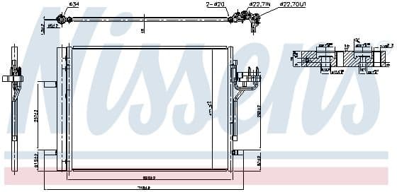 Condenser, air conditioning 940586