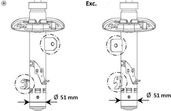 Shock Absorber Excel-G 3338005