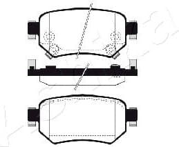 Brake Pad Set, disc brake 51-03-319