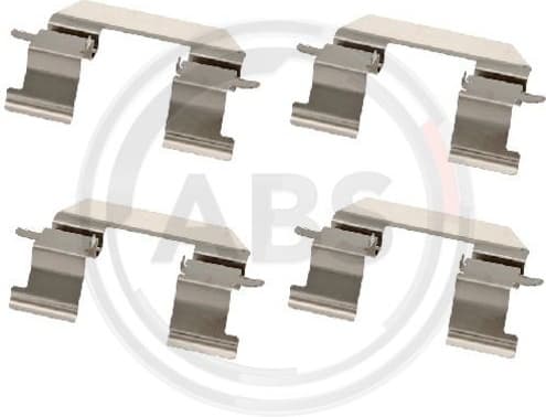 Accessory Kit, disc brake pad 2000Q