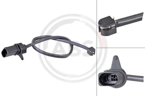 Warning Contact, brake pad wear 39967