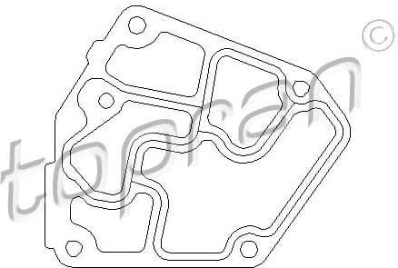 Gasket, oil filter housing 111 908