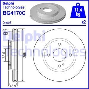Brake Disc BG4170C
