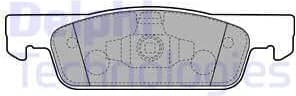 Brake Pad Set, disc brake LP2479