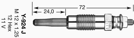 Glow Plug D-Power 7906