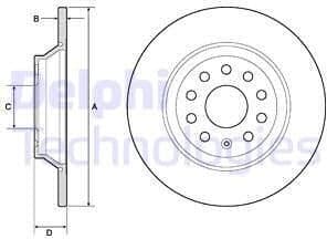 Brake Disc BG4751C