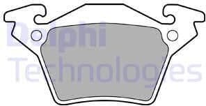 Brake Pad Set, disc brake LP1471