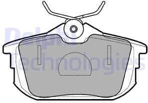 Brake Pad Set, disc brake LP1593