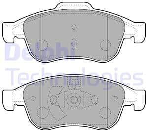 Brake Pad Set, disc brake LP2152