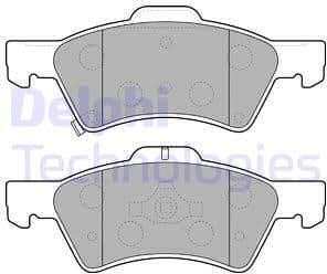 Brake Pad Set, disc brake LP1693