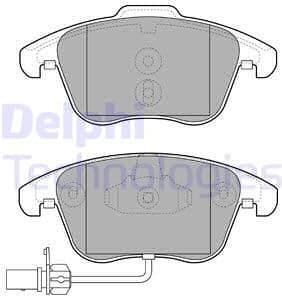 Brake Pad Set, disc brake LP2107