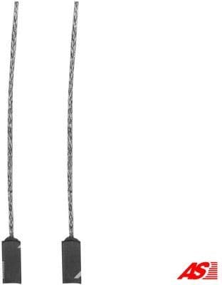 Carbon Brush, alternator AS SVX7