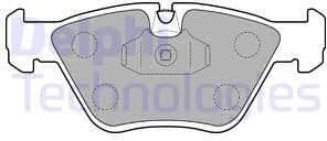 Brake Pad Set, disc brake LP1843