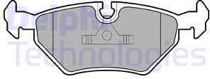 Brake Pad Set, disc brake LP555