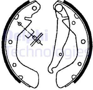 Brake Shoe Set LS1622