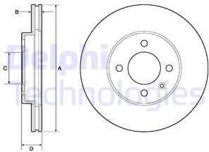 Brake Disc BG2455
