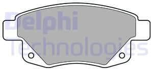 Brake Pad Set, disc brake LP1955